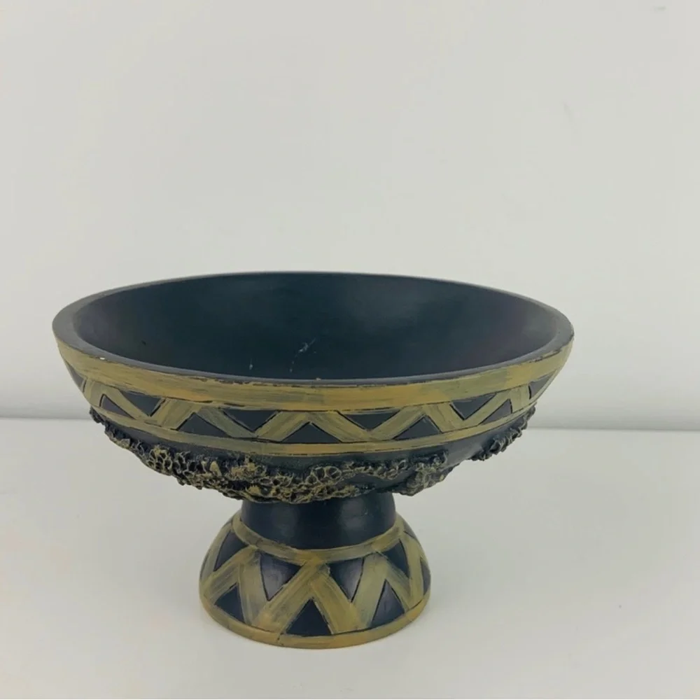 Brand New Navy Blue & Taupe Safari Themed Bathroom Set